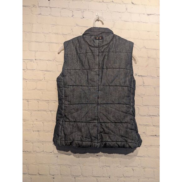 Converse grunge denim puffer vest small* - Picture 2 of 2